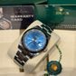 Rolex Stainless Steel and White Gold Datejust 41 Date Watch - 41 MM - Oyster Bracelet - Fluted Bezel - Blue Roman Dial - 126334-0025