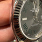 Rolex Stainless Steel and White Gold Datejust 41 Date Watch - 41 MM - Jubilee Bracelet - Fluted Bezel - Wimbledon Dial - 126334 slgrj