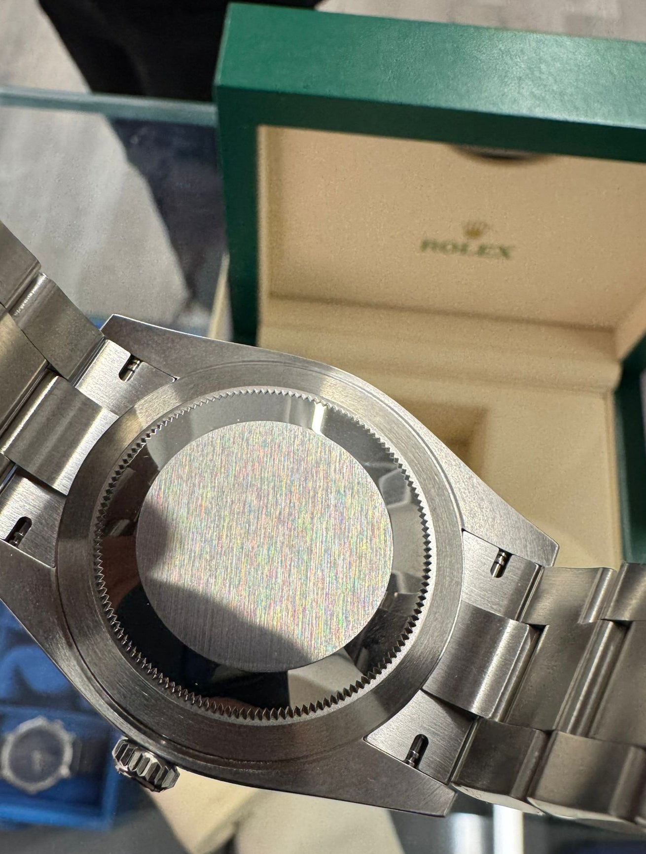 Rolex Stainless Steel and White Gold Datejust 41 Date Watch - 41 MM - Oyster Bracelet - Fluted Bezel - Blue Dial - 126334 blio