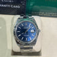 Rolex Stainless Steel and White Gold Datejust 41 Date Watch - 41 MM - Oyster Bracelet - Fluted Bezel - Blue Dial - 126334 blio