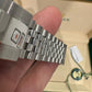 Rolex Stainless Steel and White Gold Datejust 41 Date Watch - 41 MM - Jubilee Bracelet - Fluted Bezel - Green Dial - 126334 mgij