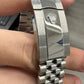 Rolex Stainless Steel and White Gold Datejust 41 Date Watch - 41 MM - Jubilee Bracelet - Fluted Bezel - White Roman Dial - 126334 wrj