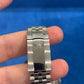 Rolex Stainless Steel and White Gold Datejust 41 Date Watch - 41 MM - Jubilee Bracelet - Fluted Bezel - Dark Rhodium Dial - 126334-0014