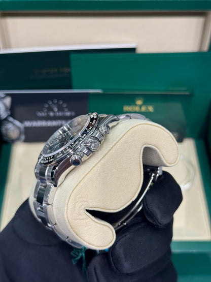 Rolex Oystersteel Cosmograph Daytona Watch - 40 MM - Oyster Bracelet - Black Ceramic Bezel - Black Index Dial - 126500LN-0002