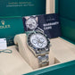 Rolex Oystersteel Cosmograph Daytona Watch - 40 MM - Oyster Bracelet - Black Cerachrom Bezel - White Index Dial - 126500ln wio