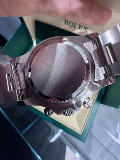 Rolex Oystersteel Cosmograph Daytona Watch - 40 MM - Oyster Bracelet - Black Ceramic Bezel - White Index Dial - 126500LN-0001
