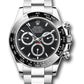 Rolex Oystersteel Cosmograph Daytona Watch - 40 MM - Oyster Bracelet - Black Cerachrom Bezel - Black Index Dial - 126500ln bkio