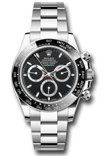 Rolex Oystersteel Cosmograph Daytona Watch - 40 MM - Oyster Bracelet - Black Ceramic Bezel - Black Index Dial - 126500LN-0002