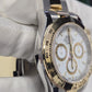 Rolex Oystersteel and Yellow Gold Cosmograph Daytona Watch - 40 MM - Oyster Bracelet - Fixed Bezel - White Index Dial - 126503 wio
