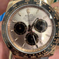 Rolex Everose Gold Cosmograph Daytona Watch - 40 MM - Oysterflex Strap - Black Ceramic Bezel - Sundust And Black Index Dial - 126515LN-0006