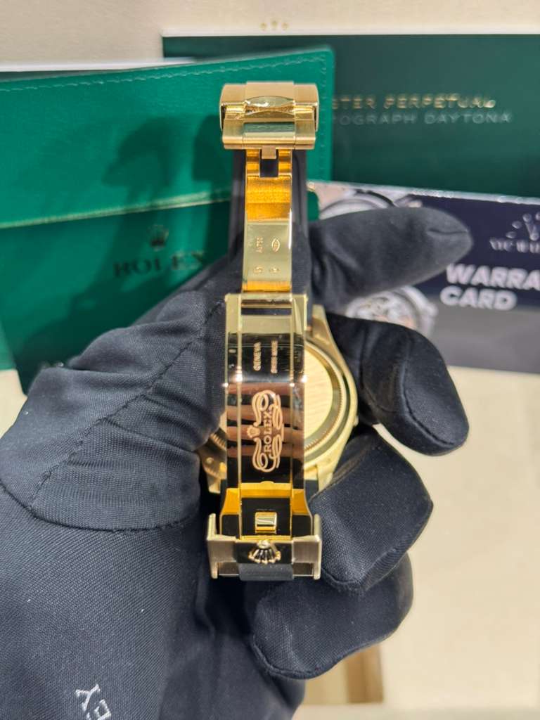 Rolex Cosmograph Daytona - 40 MM - Yellow Gold - Tiffany Dial - Oysterflex Bracelet - 126518LN-0014