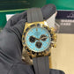 Rolex Cosmograph Daytona - 40 MM - Yellow Gold - Tiffany Dial - Oysterflex Bracelet - 126518LN-0014