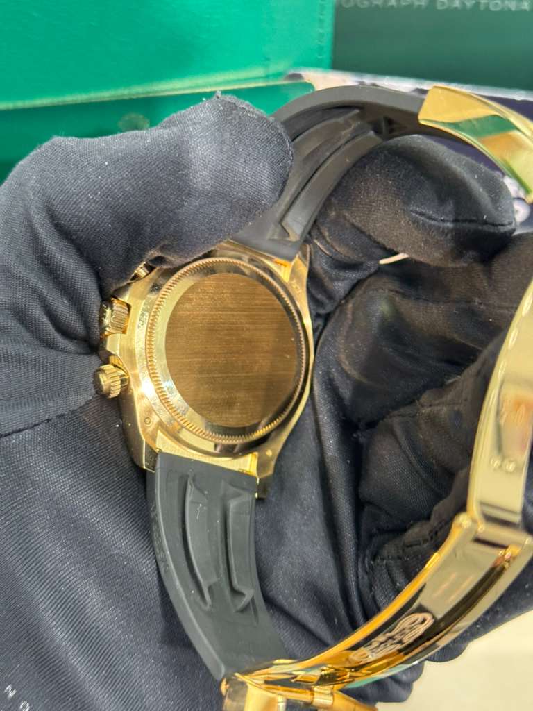 Rolex Cosmograph Daytona - 40 MM - Yellow Gold - Tiffany Dial - Oysterflex Bracelet - 126518LN-0014