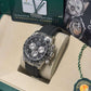 Rolex White Gold Cosmograph Daytona Watch - 40 MM - Oysterflex Strap - Black Ceramic Bezel - Black And Steel Index Dial - 126519LN-0002