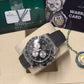 Rolex White Gold Cosmograph Daytona Watch - 40 MM - Oysterflex Strap - Black Ceramic Bezel - Black And Steel Index Dial - 126519LN-0002