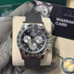 Rolex White Gold Cosmograph Daytona Watch - 40 MM - Oysterflex Strap - Black Ceramic Bezel - Black And Steel Index Dial - 126519LN-0002