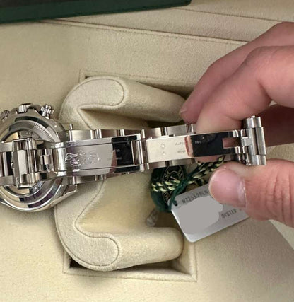 Rolex White Gold Le Mans Daytona Watch - Off-Catalog - 40 MM - White Gold Bracelet - Black "Panda" Dial - 126529LN