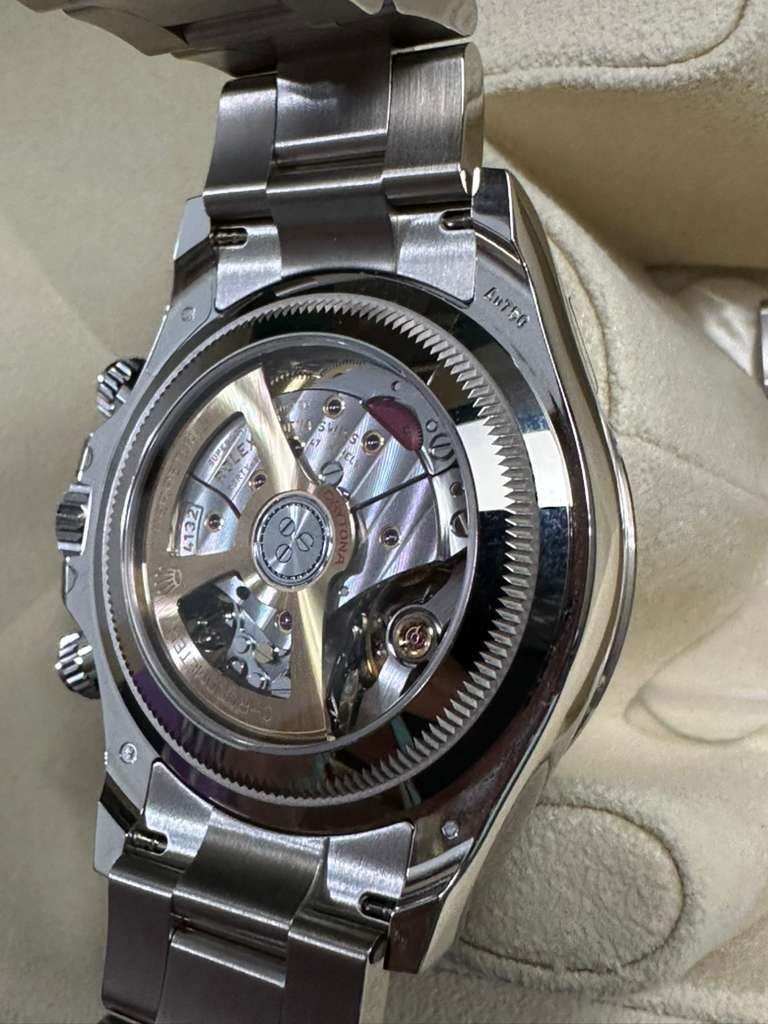 Rolex White Gold Le Mans Daytona Watch - Off-Catalog - 40 MM - White Gold Bracelet - Black "Panda" Dial - 126529LN