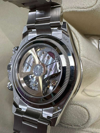 Rolex White Gold Le Mans Daytona Watch - Off-Catalog - 40 MM - White Gold Bracelet - Black "Panda" Dial - 126529LN
