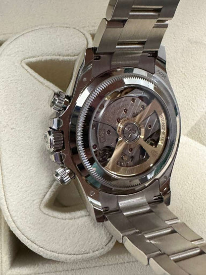 Rolex White Gold Le Mans Daytona Watch - Off-Catalog - 40 MM - White Gold Bracelet - Black "Panda" Dial - 126529LN
