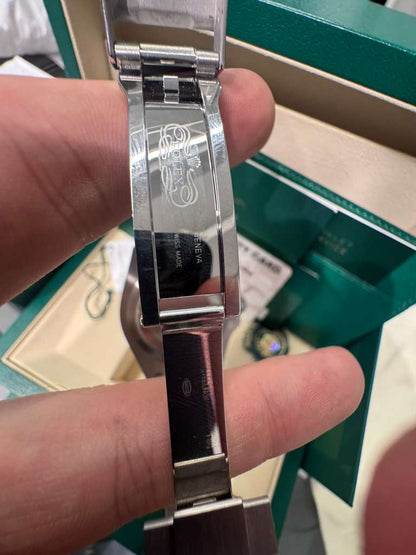 Rolex Starbucks Oystersteel Submariner 41MM - Oyster Bracelet - Black Dial - Green Dial - 126610LV