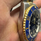 Rolex Blusey Oystersteel & Yellow Gold Submariner Watch 41MM - Oyster Bracelet - Blue Dial - 126613LB