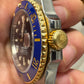 Rolex Blusey Oystersteel & Yellow Gold Submariner Watch 41MM - Oyster Bracelet - Blue Dial - 126613LB
