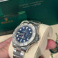 Rolex Steel and Platinum Yacht-Master  Watch - 40 MM - Oyster Bracelet - Blue Dial - 126622-0002