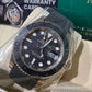 Rolex Everose Gold Yacht-Master  Watch - 40 MM - Oysterflex Strap - Black Dial - 126655-0002