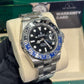 Rolex Batman Stainless Steel GMT-Master II Watch - 40 MM - Oyster Bracelet - Black Dial - 126710BLNR o