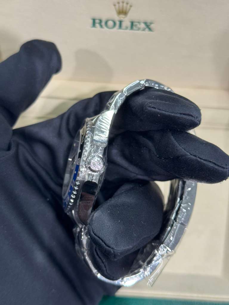 Rolex Batman Stainless Steel GMT-Master II Watch - 40 MM - Oyster Bracelet - Black Dial - 126710BLNR o