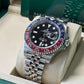 Rolex Stainless Steel GMT-Master II Watch - 40 MM - Jubilee Bracelet - Black Dial - 126710BLRO j