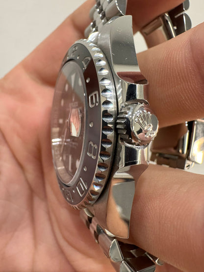 Rolex GMT-Master II “Bruce Wayne” - 40 MM - Stainless Steel - Black Dial - 126710GRNR-0004