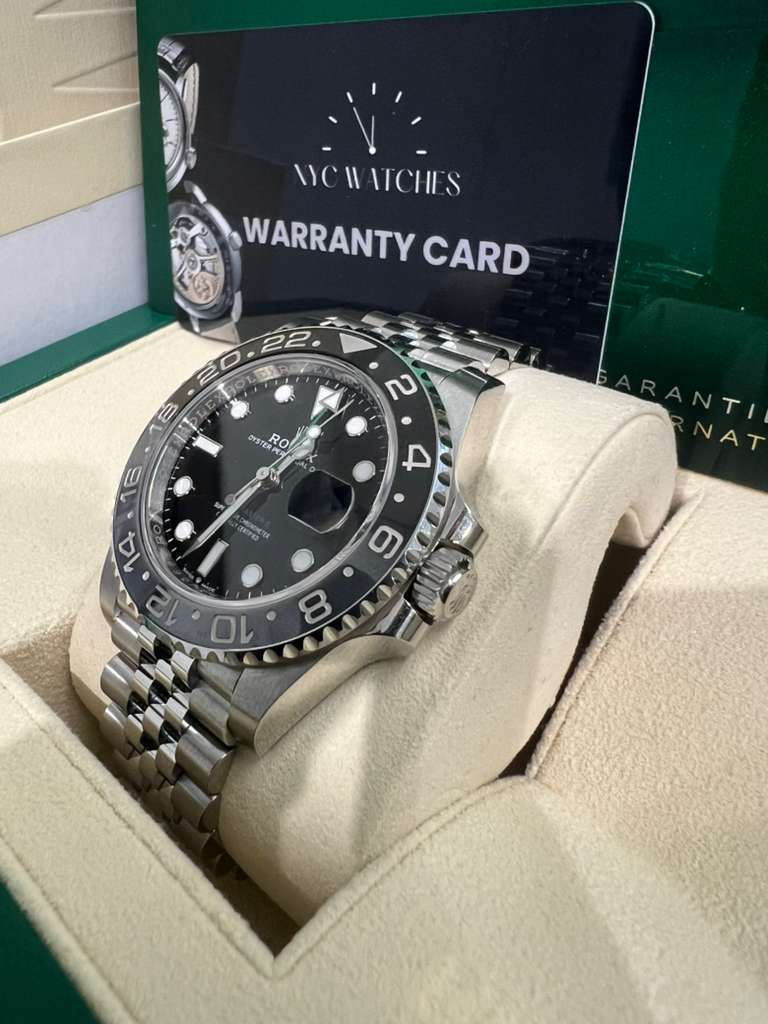Rolex GMT-Master II - 40 MM - Stainless Steel - Black Dial - 126710GRNR JB