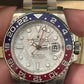 Rolex Pepsi White Gold GMT-Master II Watch - 40 MM - Oyster Bracelet - Meteorite Dial - 126719BLRO mt