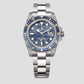 Rolex White Gold GMT-Master II Watch - Off-Catalog - 40 MM - Oyster Bracelet - Blue Quartz Dial - 126759SABL-0001