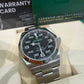 Rolex Oystersteel Air-King 40MM - Oyster Bracelet Watch - Black Arabic Dial - 126900 bk