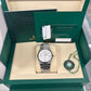 Rolex Land-Dweller - 36 MM - Stainless Steel and White Gold - Honeycomb Motif Intense White Dial - Fluted Bezel - Jubilee Bracelet - 127234-0001