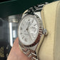 Rolex Land-Dweller - 36 MM - Stainless Steel and White Gold - Honeycomb Motif Intense White Dial - Fluted Bezel - Jubilee Bracelet - 127234-0001