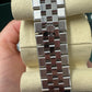 Rolex Land-Dweller - 36 MM - Stainless Steel and White Gold - Honeycomb Motif Intense White Dial - Fluted Bezel - Jubilee Bracelet - 127234-0001