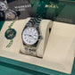Rolex Land-Dweller - 40 MM - Stainless Steel and White Gold - Honeycomb Motif White Dial - Fluted Bezel - Jubilee Bracelet - 127334-0001