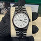 Rolex Land-Dweller - 40 MM - Stainless Steel and White Gold - Honeycomb Motif White Dial - Fluted Bezel - Jubilee Bracelet - 127334-0001