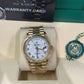 Rolex Day-Date - 36 MM - Yellow Gold - White Roman Dial - 128238 wrp