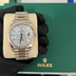 Rolex Day-Date - 36 MM - White Gold - MoP White Dial - 128239-0065