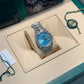 Rolex Day-Date 36 - 36 MM - Platinum - Ice Blue Diamond Dial - 128396TBR-0003