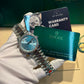 Rolex Day-Date 36 - 36 MM - Platinum - Ice Blue Diamond Dial - 128396TBR-0003