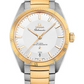 Omega Constellation Stainless Steel and Yellow Gold 39 MM - Stainless Steel and Yellow Gold Bracelet - Silvery Dial - 130.20.39.21.02.001