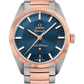 Omega Constellation Stainless Steel and Rose Gold 39 MM - Stainless Steel and Rose Gold Bracelet - Blue Dial - 130.20.39.21.03.001