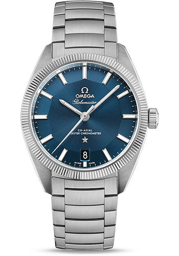 Omega Constellation Stainless Steel 39 MM - Stainless Steel Bracelet - Blue Dial - 130.30.39.21.03.001