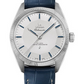 Omega Constellation Platinum 39 MM - Blue Leather Strap - Grey Dial - 130.93.39.21.99.001